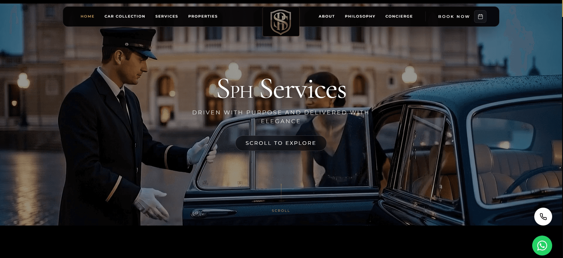 Turning an outdated website into a cleaner, higher-converting digital presence — screenshot 1
