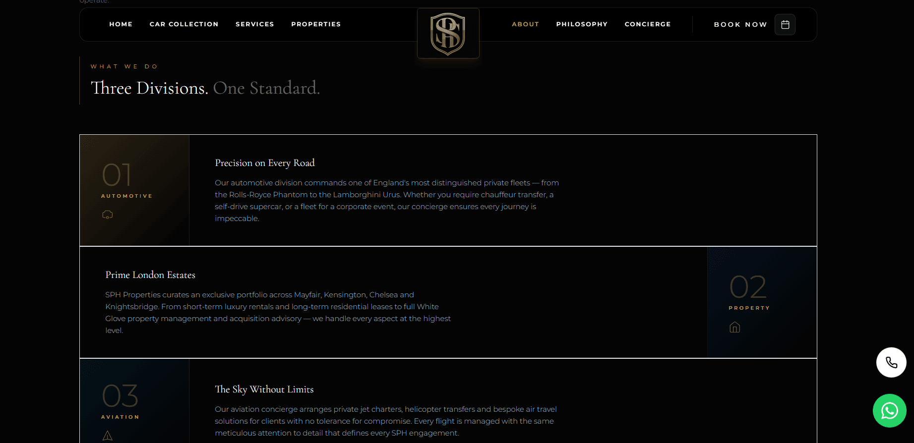 Turning an outdated website into a cleaner, higher-converting digital presence — screenshot 2